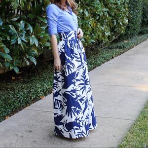 Atomi Pront Maxi Skirt